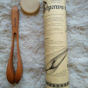 Steve Catania 1991 Catpaws Wooden Spoons Hand Made Appalachian Folk Instrument